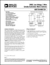 datasheet for ADG728 by Analog Devices