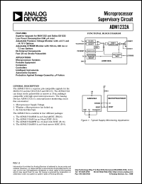 datasheet for ADM1232A by Analog Devices