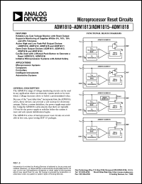 datasheet for ADM1810 by Analog Devices