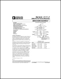 datasheet for ADM222 by Analog Devices