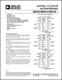 datasheet for ADM3202 by Analog Devices