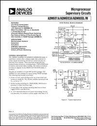 datasheet for ADM691A by Analog Devices