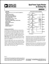 datasheet for ADM9264 by Analog Devices