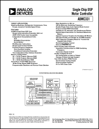 datasheet for ADMC331 by Analog Devices