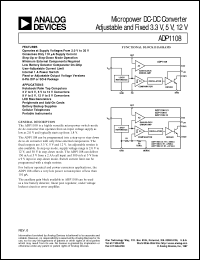 datasheet for ADP1108 by Analog Devices