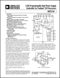 datasheet for ADP3154 by Analog Devices
