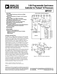 datasheet for ADP3157 by Analog Devices