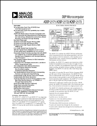 datasheet for ADSP-2171 by Analog Devices