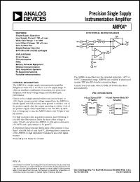 datasheet for AMP04 by Analog Devices