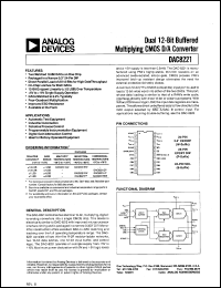 datasheet for DAC8221 by Analog Devices