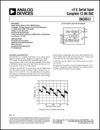 datasheet for DAC8512 by Analog Devices
