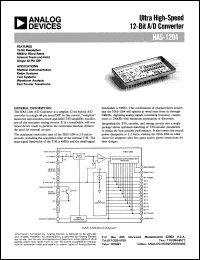 datasheet for HAS-1204 by Analog Devices