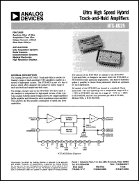 datasheet for HTS-0025G by Analog Devices