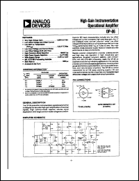 datasheet for OP06 by Analog Devices