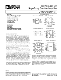 datasheet for OP113 by Analog Devices