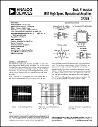 datasheet for OP249 by Analog Devices