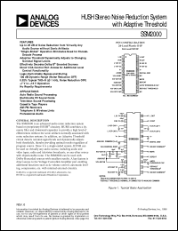 datasheet for SSM2000 by Analog Devices
