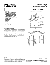 datasheet for SSM2120 by Analog Devices