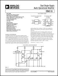 datasheet for SSM2135 by Analog Devices