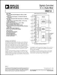 datasheet for SSM2163 by Analog Devices