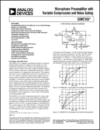 datasheet for SSM2165 by Analog Devices