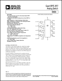 datasheet for SW06 by Analog Devices