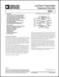 datasheet for TMP01 by Analog Devices