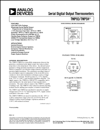 datasheet for TMP03 by Analog Devices