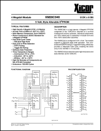 datasheet for XM28C040I by 