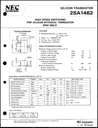 datasheet for 2SA1462-T2B by NEC Electronics Inc.