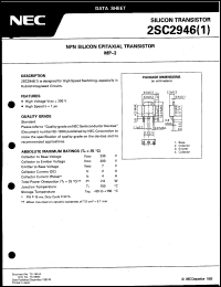 datasheet for 2SC2946(1) by NEC Electronics Inc.