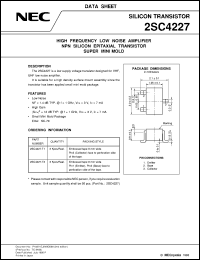 datasheet for 2SC4227 by NEC Electronics Inc.