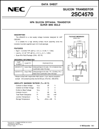 datasheet for 2SC4570 by NEC Electronics Inc.