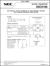 datasheet for 2SC5185 by NEC Electronics Inc.