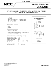 datasheet for 2SC5186-T1 by NEC Electronics Inc.