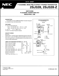 datasheet for 2SJ328 by NEC Electronics Inc.