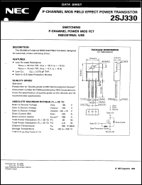 datasheet for 2SJ330 by NEC Electronics Inc.