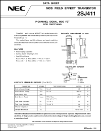 datasheet for 2SJ411 by NEC Electronics Inc.