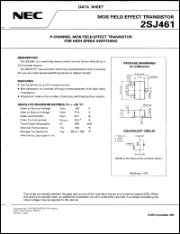 datasheet for 2SJ461 by NEC Electronics Inc.