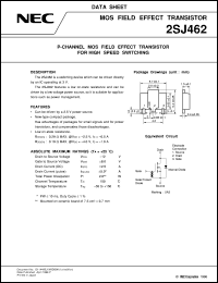 datasheet for 2SJ462 by NEC Electronics Inc.