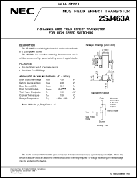 datasheet for 2SJ463A by NEC Electronics Inc.