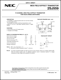 datasheet for 2SJ559-T1 by NEC Electronics Inc.