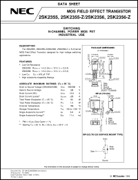 datasheet for 2SK2355 by NEC Electronics Inc.