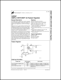 datasheet for LM2587T-12 by 