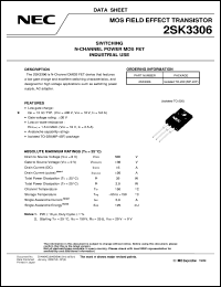 datasheet for 2SK3306 by NEC Electronics Inc.