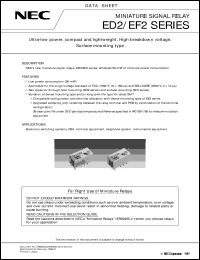 datasheet for ED2TYPE by NEC Electronics Inc.