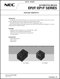 datasheet for EP1F-B3G1S by NEC Electronics Inc.