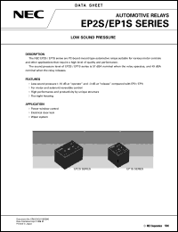 datasheet for EP1S-3L3 by NEC Electronics Inc.