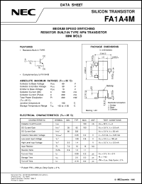 datasheet for FA1A4M-L by NEC Electronics Inc.