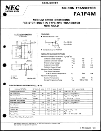 datasheet for FA1F4M-L by NEC Electronics Inc.